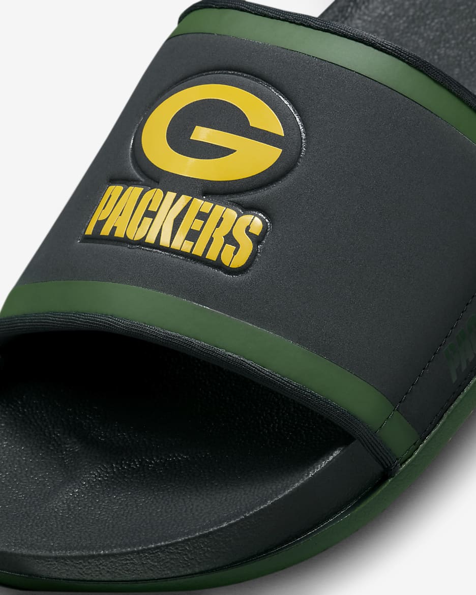 Nike Offcourt NFL Green Bay Packers Slide